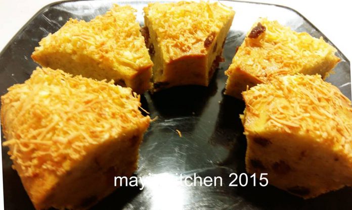 Cake Pisang Kismis Keju by Chen May Liang