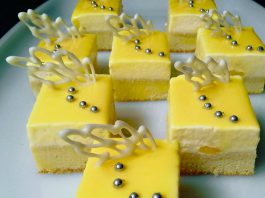 Mango Cheese Mousse by Iranda Indah