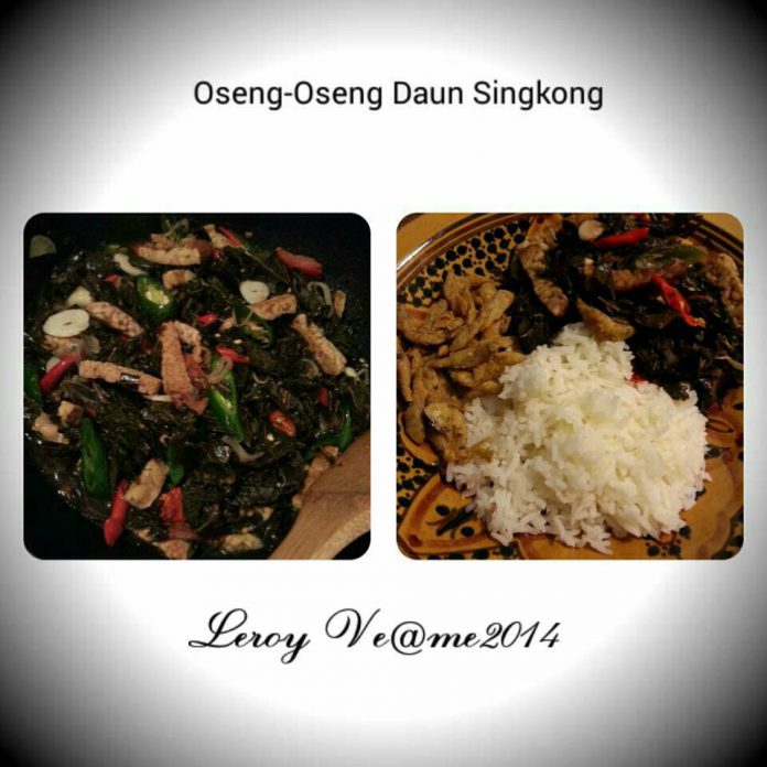 Oseng-Oseng Daun Singkong By Vetrarini Leroy Oseng-Oseng Daun Singkong By Vetrarini Leroy