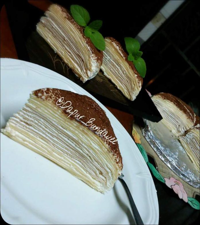 Thousand Layer Choco Cheese Cake by Bunda Vee Thousand Layer Choco Cheese Cake by Bunda Vee
