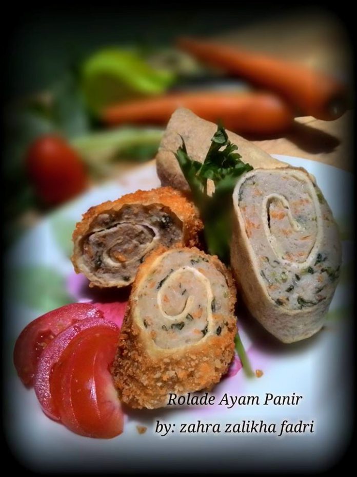 Rolade Ayam Panir by Zahra Zalikha Fadri Rolade Ayam Panir by Zahra Zalikha Fadri