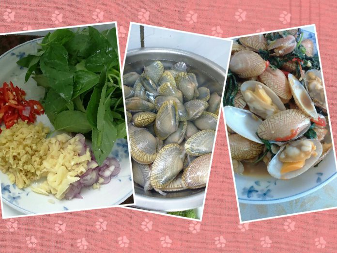 Tumis Kerang Daun Kemangi by De Vie Tumis Kerang Daun Kemangi by De Vie