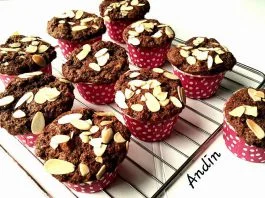 Chocobanana Almond and Cheese Muffin by Andini Putri Pribadini
