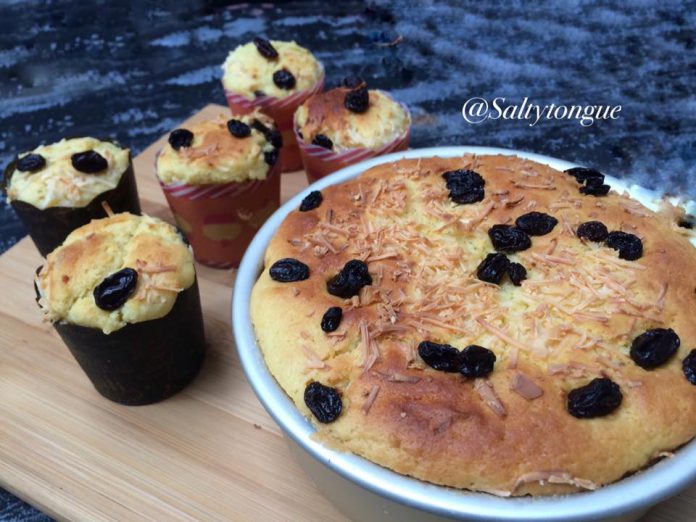 Fluffy Fermented Cassava Cake (Bluder Tape) by Fa Mella