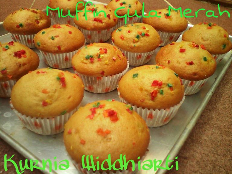 Muffin Gula Merah by Kurnia Widdhiarti