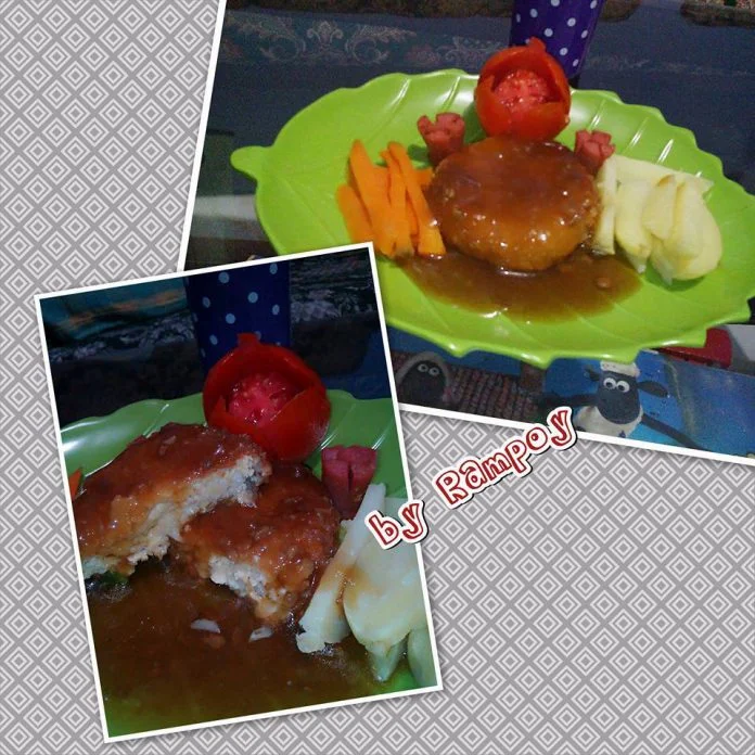 Steak Tempe Ayam by Rampoy Ria Steak Tempe Ayam by Rampoy Ria
