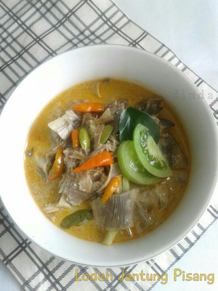 Lodeh Jantung Pisang by Yekti Budiningsih