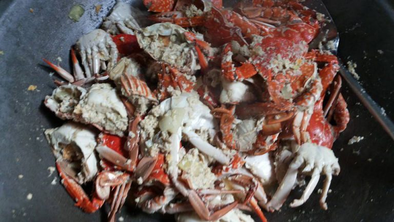 Rajungan Masak Telor Asin by Endang Astuti