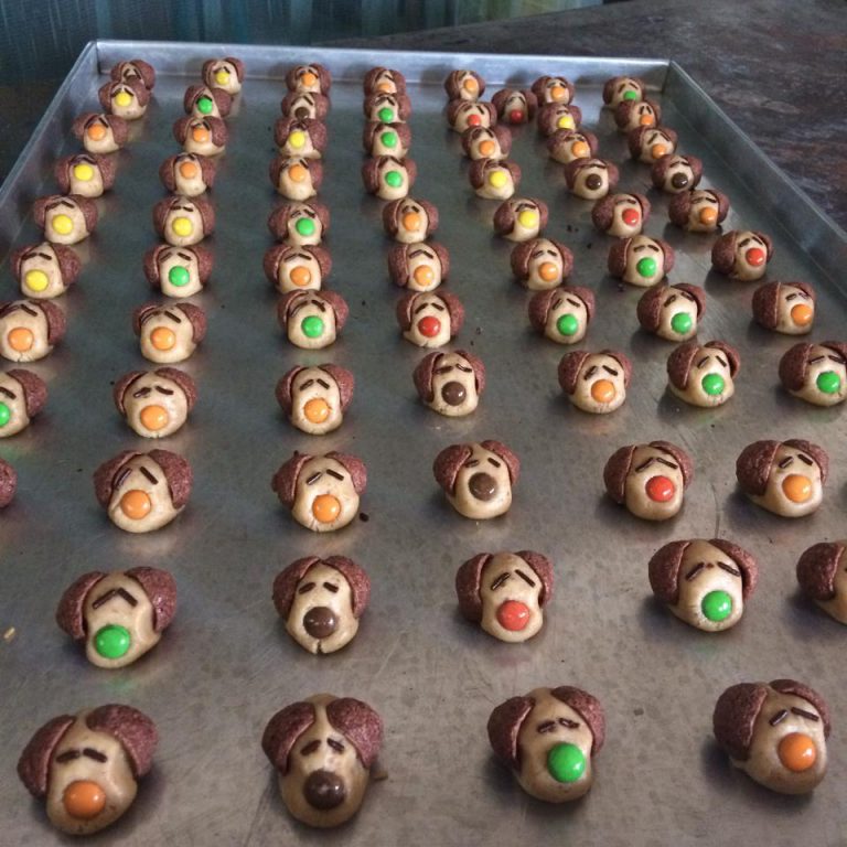 Snoopy Milo cookies by Ventia Santoso