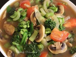 Tumis Brokoli dan Jamur by Shearly Permatasari