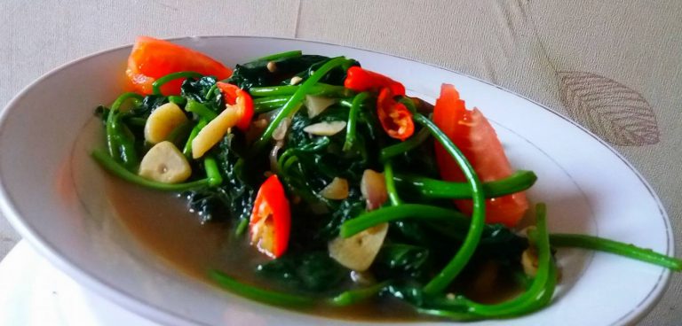 Tumis Daun Ubi Belacan by Ine JennYa MaCca