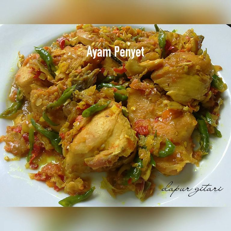 Ayam Penyet Super Pedas by Gitari Bunda Aimar