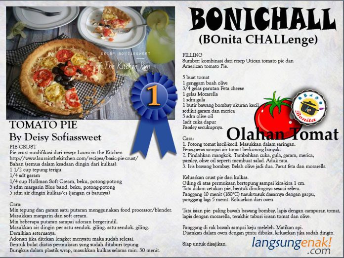 Tomato Pie By Deisy SofiasSweet Tomato Pie By Deisy SofiasSweet