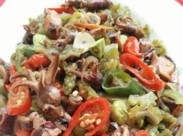 Tumis Pare Pete Cumi Asin by Prima Kusuma Wardhany