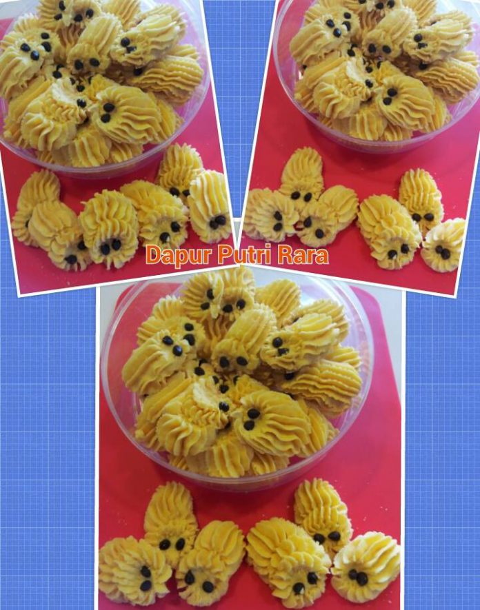 Eggless Semprit Tepung Beras by Putri Rara