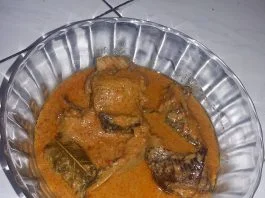 Ikan Pari Asap Kuah Santan by Mayang Awaliyah