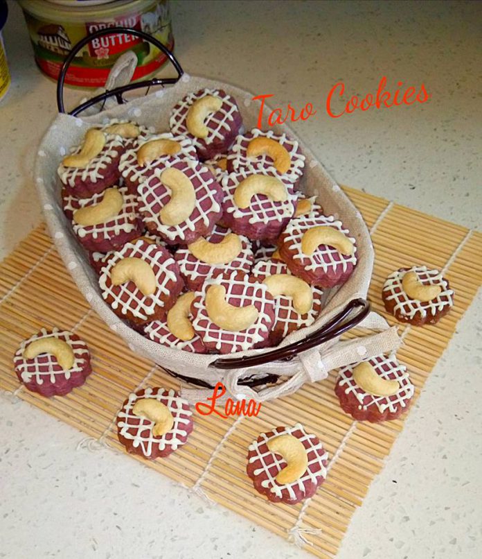 Taro Cookies by Riasty Lana