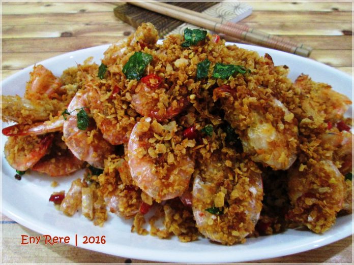 Udang Goreng Nestum by Eny Rere Udang Goreng Nestum by Eny Rere