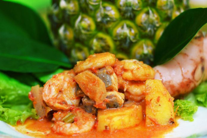 Udang Nanas Pedas by Ilalang Sukmabaskara