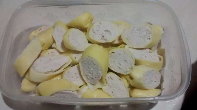 Egg Chicken Roll ala "Hoka-hoka Bento" by Wiwi Nanda 1