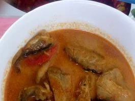 Gulai Ikan Pari asap by Desy Kristina