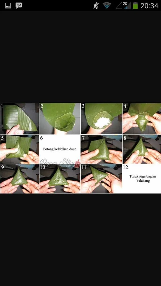 pembungkus Lupis Ketan Legit by Lenny Pa’unk