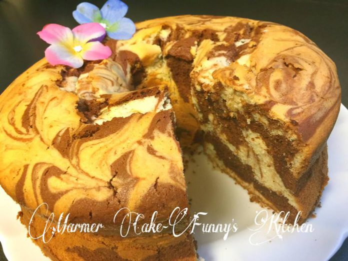 Marmer Moist Cake by Fani Valenzuela