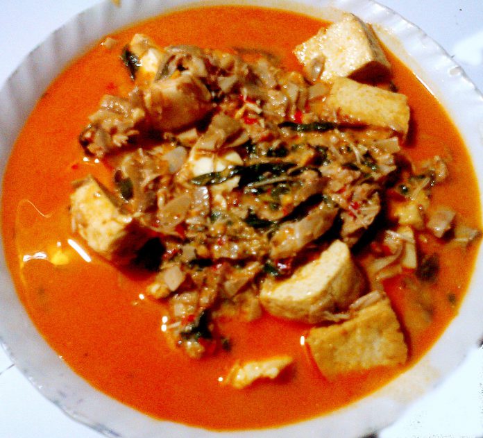 Sayur Janyung Pisang Pedas by Tan May Liang Sayur Janyung Pisang Pedas by Tan May Liang