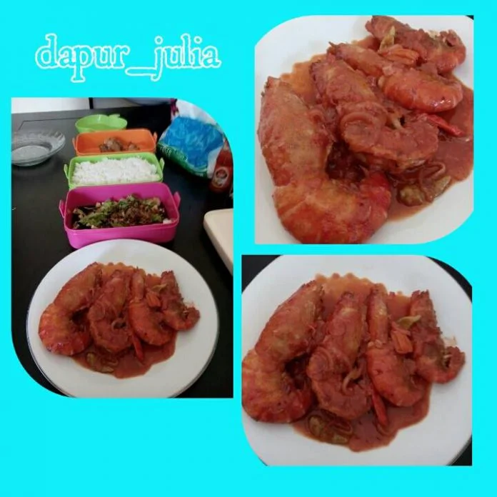 Udang Saos Asam Manis by Julia Yuspita Sari