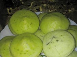 Apem Pandan Tepung Beras by Rebeca Ari Wigati