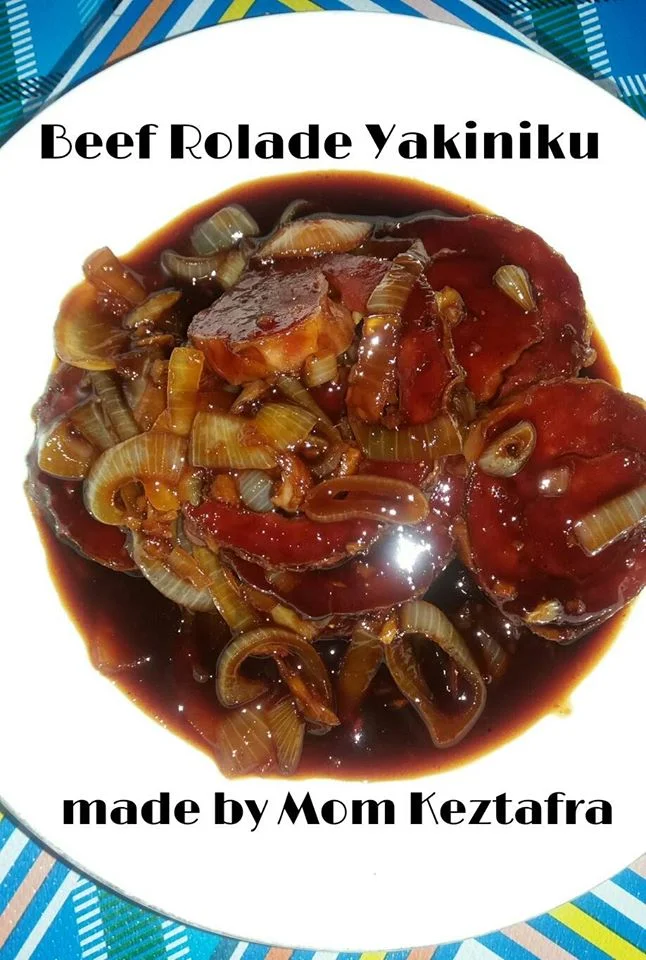 Beef Rolade Yakiniku by Mom Keztafra