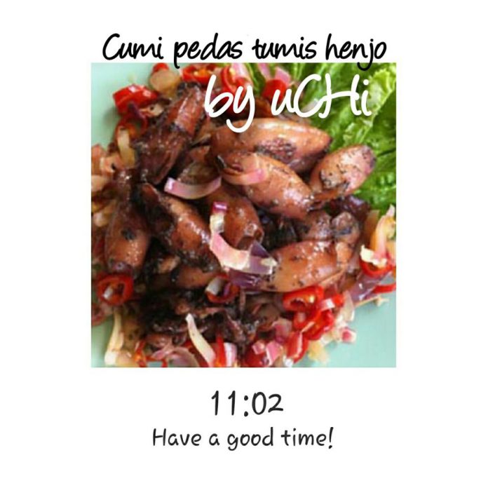 Cumi Pedas Tumis Henjo (Kecombrang) by Suci Fitriani