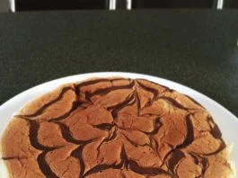 Marble Butter Sponge Cake (metode Tang Mian) by Entin Sutini