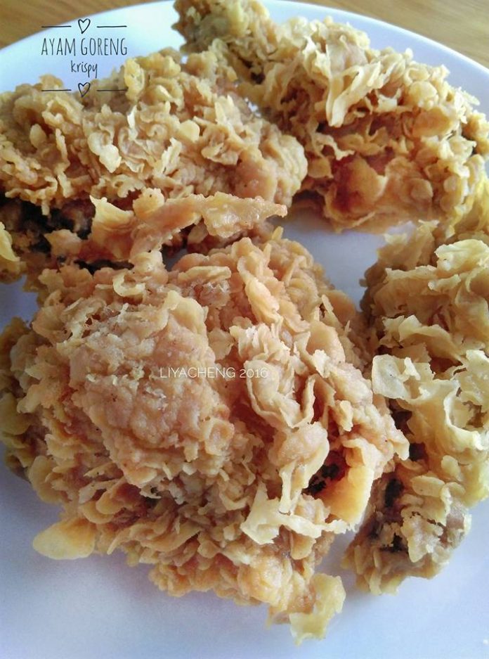 Ayam Goreng Krispi Resep Pak Sahak by Liya cheng