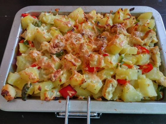 Ayam Kentang Panggang Lada Hitam by Elyn Yuliani 2