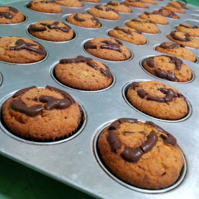 Banana Cheese Muffin with Chocolate Drop By Nurinda Zulinar Rahmawati