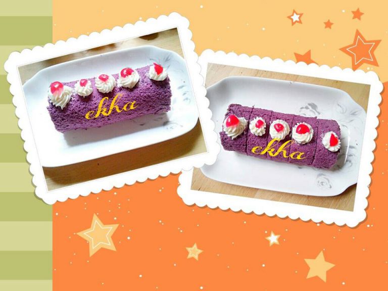 Bolu Gulung Ubi Ungu by Ekha Fajar Kartika