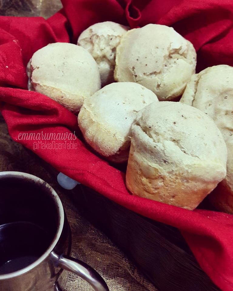 Chewy Cheese Bun by Emma Rumawas