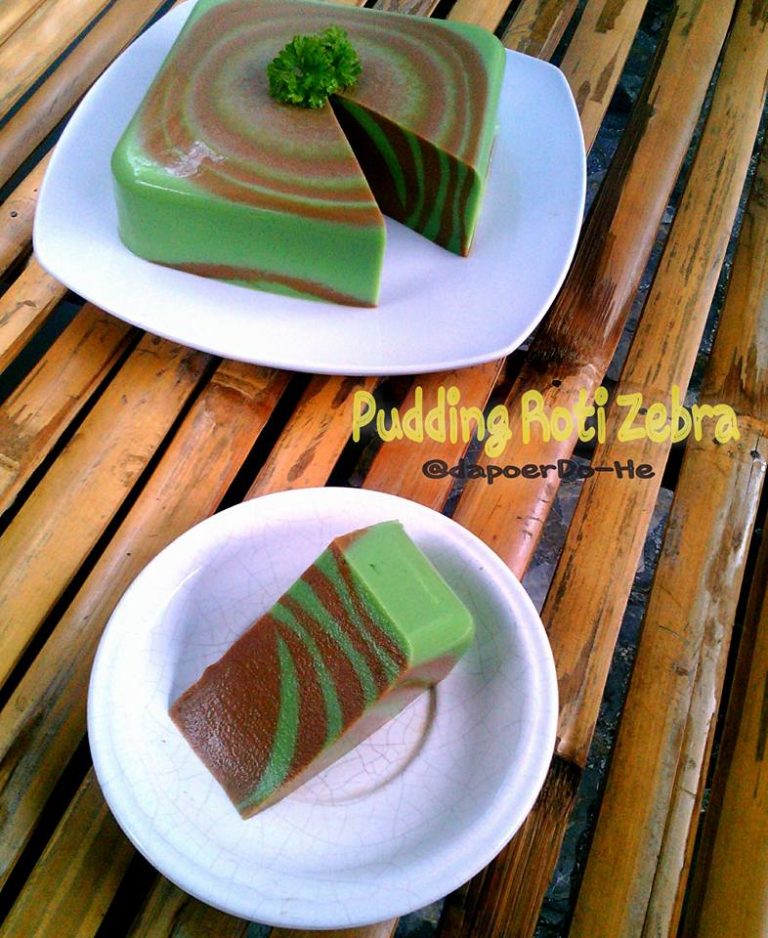 Pudding Roti Zebra Choco Vanilla Green Tea By Vienna Ve