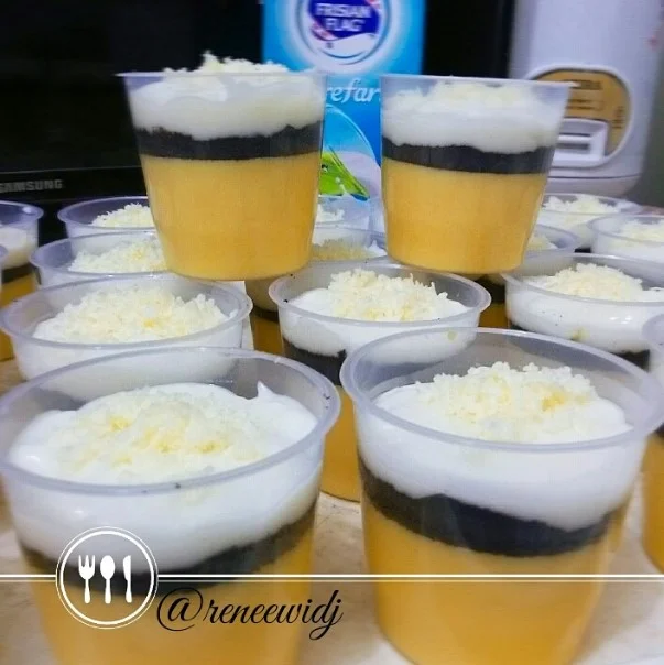 Puding Jagung Mix N' Match Oreo Cheesecake by Reneewidj Puding Jagung Mix N' Match Oreo Cheesecake by Reneewidj