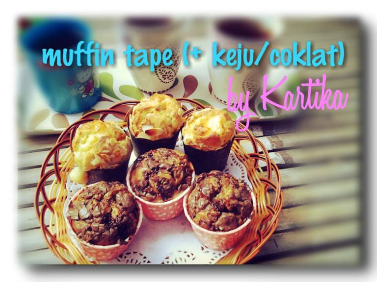 Resep Muffin Tape Keju Coklat By Tiek Metiara As’ad