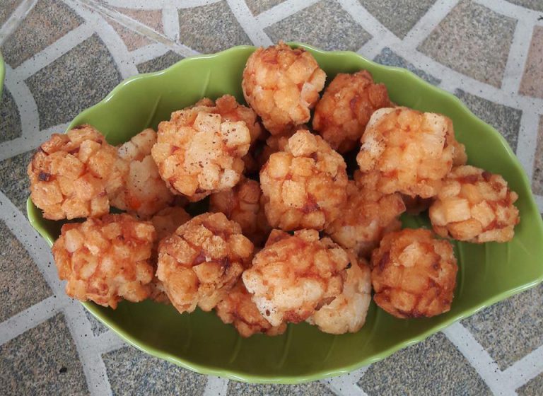 Shrimp Bomb Bola Udang Roti by De Corner