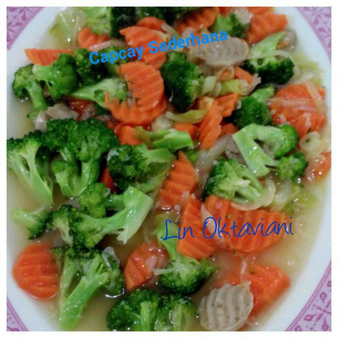 Capcay Sederhana by Lin Oktaviani