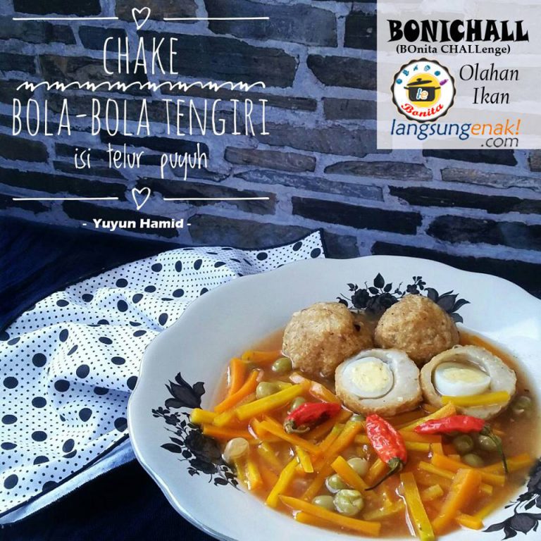 Chake Bola Tengiri Isi Telur Puyuh by Yuyun Hamid