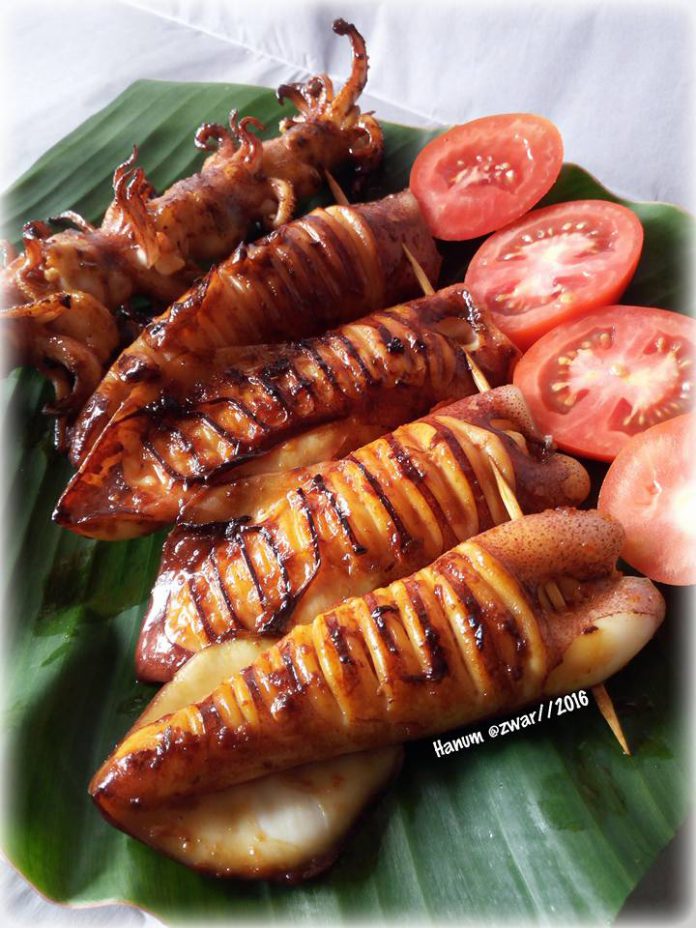 Cumi Bakar Isi by Rusydah Khanum Cumi Bakar Isi by Rusydah Khanum