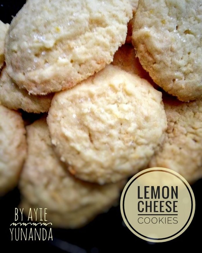 Lemon Cheese Cookies/Kukis Lemon Keju by Ayie Yunanda