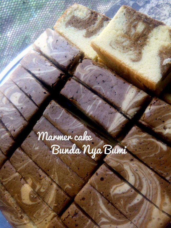 Marmer Cake Jadul by Rina Bunda Nya Bumi