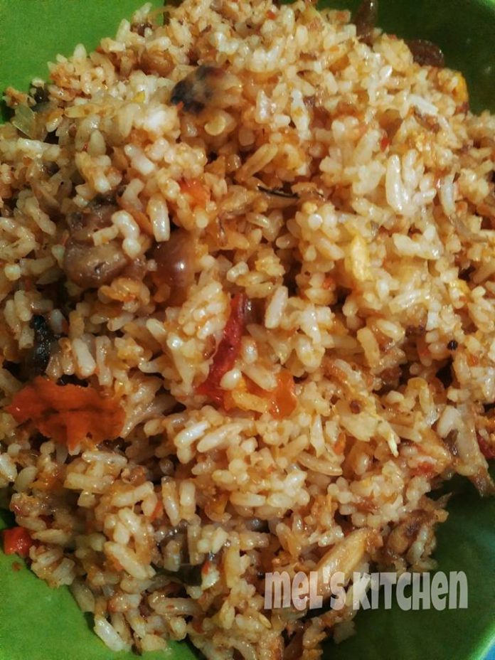 Nasi Goreng Ayam Terasi by Melany Sam's Nasi Goreng Ayam Terasi by Melany Sam's