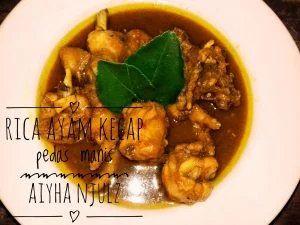 Rica Ayam Kecap Pedas Manis by Aiyha Njulz - indonesian cuisine, kuliner nusantara, olahan ayam, resep nusantara, rsep indoneia