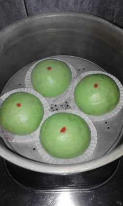Bakpao Pandan Isi Coklat By Dwi Ita Ambarrini 2